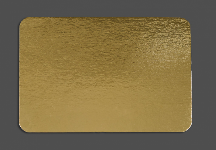 Подложка картонная золото/белая 30*40 см 3,2 мм