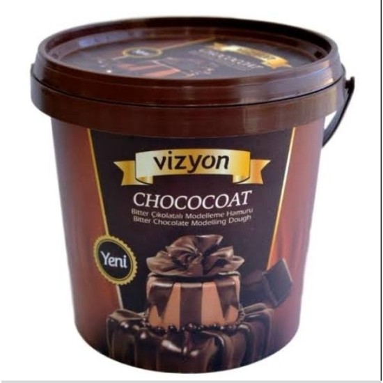Шоколадная паста для моделирования Темная "Vizyon" 1 кг