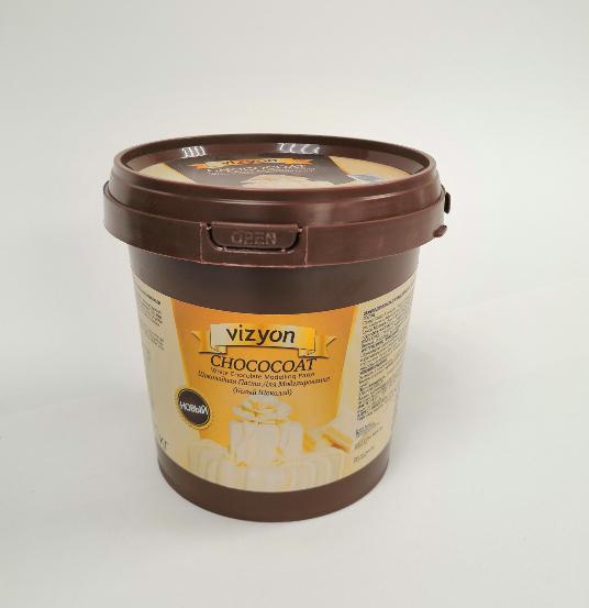 Шоколадная паста для моделирования Белая "Vizyon" 1 кг